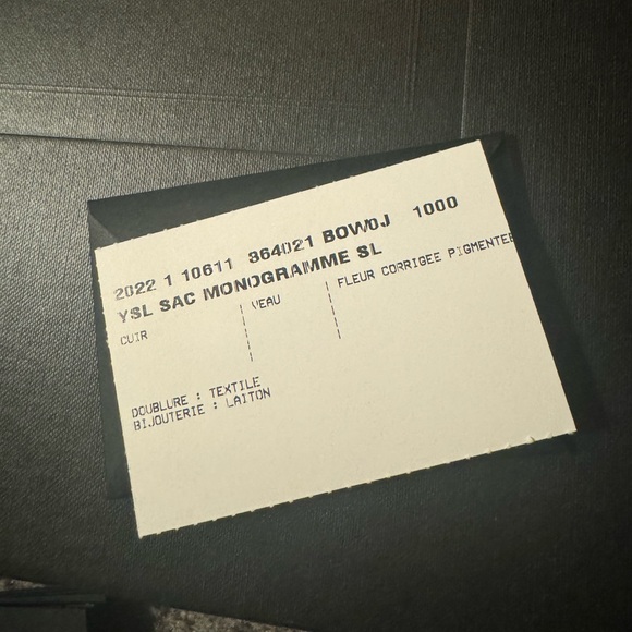 Saint Laurent Shopping Leather Tote - Picture 9 of 12